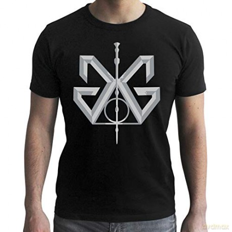 FANTASTIC BEASTS T-shirt Grindelwald man SS black new fit XXL