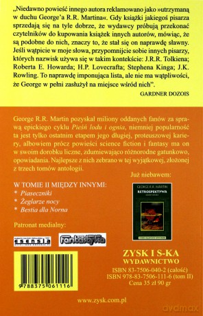 Retrospektywa Żeglarze...T. 2 - George R.R. Martin [KSIĄŻKA]