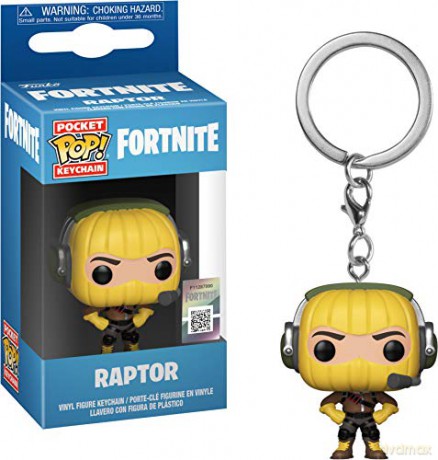 FORTNITE POP! Keychain! Raptor