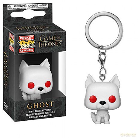 GAME OF THRONE Funko POP Vinyl Keychain: Ghost (Gra o Tron)