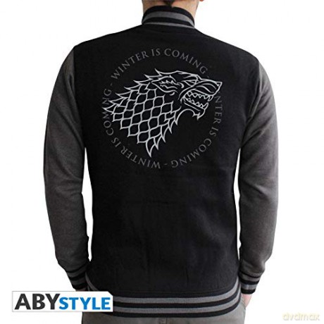 GAME OF THRONES Jacket Stark man black/dark grey (Gra o Tron)