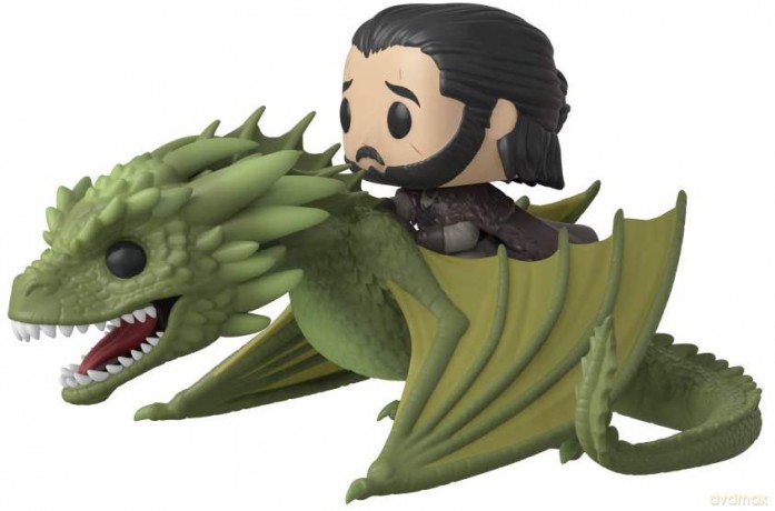 GAME OF THRONES Jon Snow W/ Rhaegal (Gra o Tron)