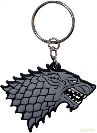 GAME OF THRONES Keychain PVC Stark (Gra o Tron)