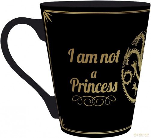 GAME OF THRONES Kubek 250 ml I am not a princess boîte (Gra o Tron)