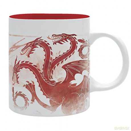 GAME OF THRONES Kubek 320 ml -Red Dragon subli With box (Gra o Tron)