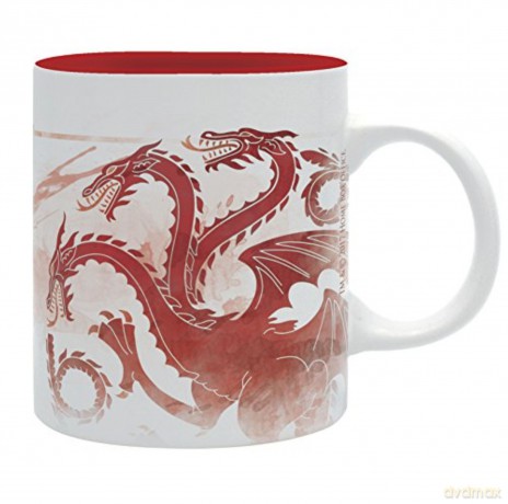 GAME OF THRONES Kubek 320 ml -Red Dragon subli With box (Gra o Tron)