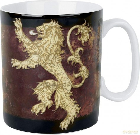 GAME OF THRONES Kubek 460 ml - Lannister porcl. with box (Gra o Tron)