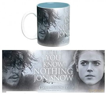 GAME OF THRONES Kubek 460 ml You Know Nothing with box (Gra o Tron)
