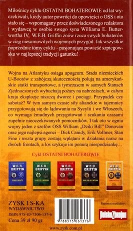 Sabotażyści - W.E.B.Griffin  [KSIĄŻKA]