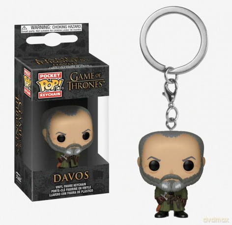 GAME OF THRONES POP Keychain: S10 Davos (Gra o Tron)