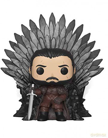 GAME OF THRONES POP Vinyl Deluxe 72: Jon Snow sur le trone de fer (Gra o Tron)