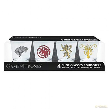 GAME OF THRONES Shot Glass Emblem (Gra o Tron)