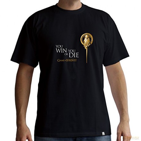 GAME OF THRONES T-shirt Hand of the King man SS black basic (Gra o Tron) S