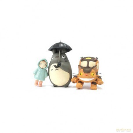 GHIBLI Totoro In The Rain Magnet Set