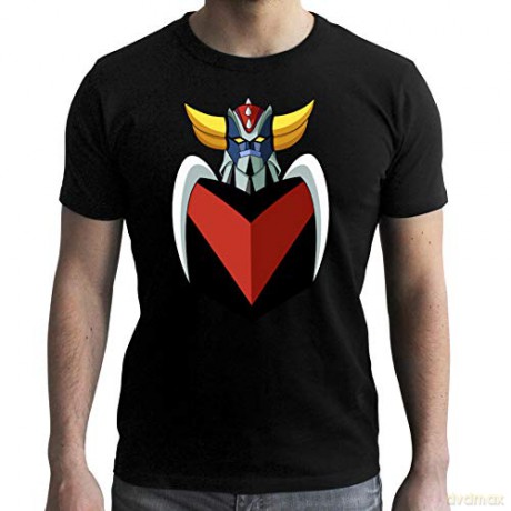 GRENDIZER T-shirt Grendizer's Bust man SS black new fit M