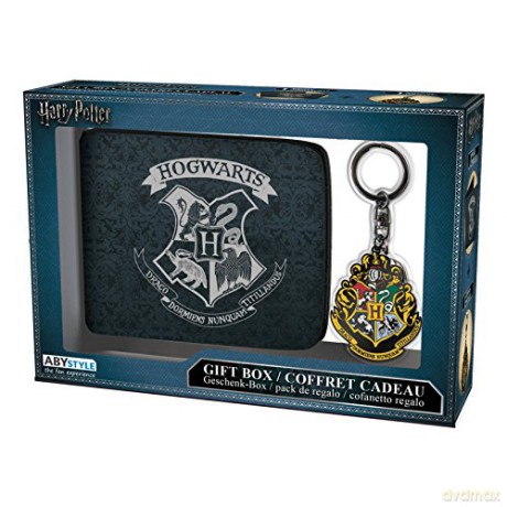 HARRY POTTER Pck Wallet + Keyring Hogwarts