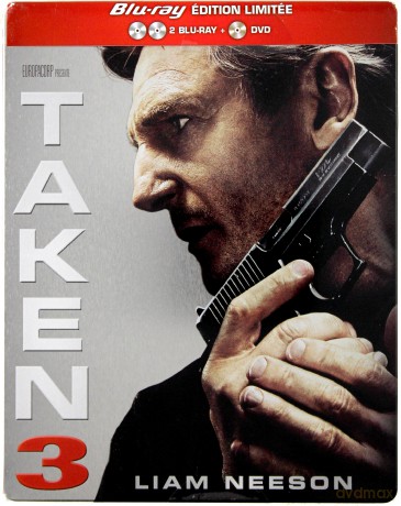 Taken 3 (Uprowadzona 3) (steelbook) [2xBlu-Ray]+[DVD]