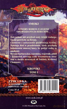 Smoki jesiennego zmierzchu - Margaret Weis [KSIĄŻKA]