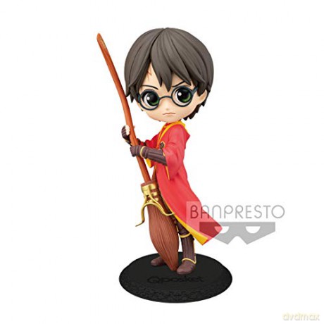 HARRY POTTER Figurine Q posket Harry Potter Quidditch style V2 14 cm