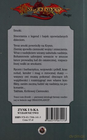 Smoki wiosennego świtu v - Margaret Weis [KSIĄŻKA]