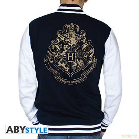 HARRY POTTER Jacket Hogwarts Men navy/white