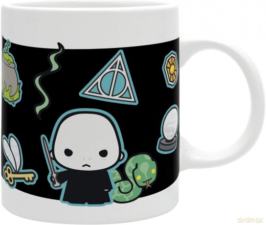 HARRY POTTER Kubek 320 ml Chibi Voldemort subli with box