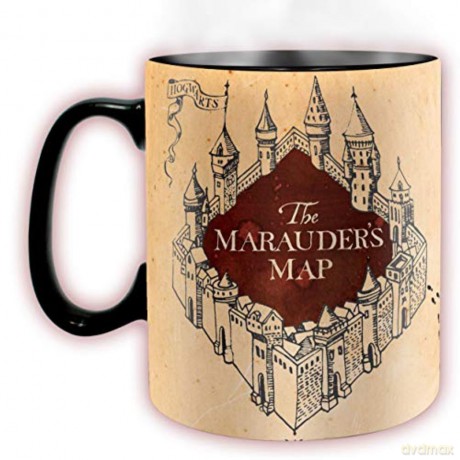 HARRY POTTER Kubek zmieniający kolor 460 ml Marauder with box