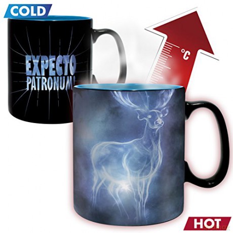 HARRY POTTER Kubek zmieniający kolor 460 ml Patronus with box