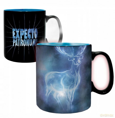 HARRY POTTER Kubek zmieniający kolor 460 ml Patronus with box