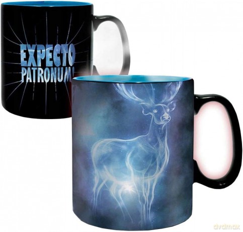 HARRY POTTER Kubek zmieniający kolor 460 ml Patronus with box
