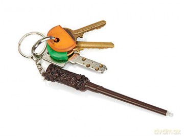 HARRY POTTER Lumos Wand Torch Keyring