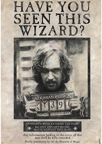 HARRY POTTER Plakat Wanted Sirius Black (91.5x61)