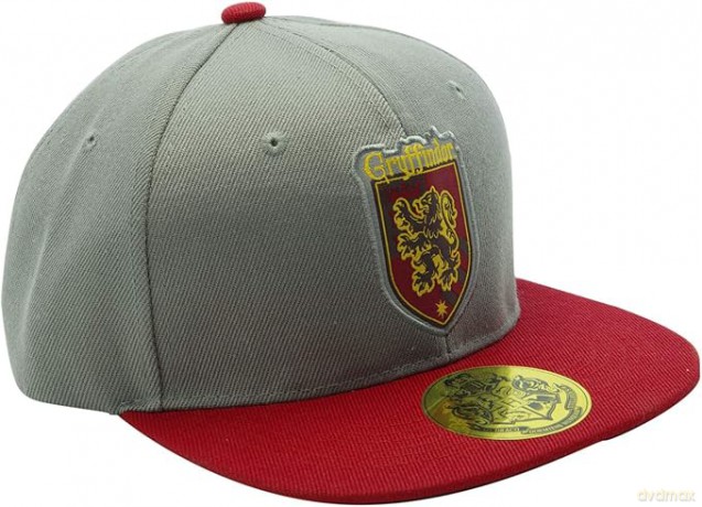 HARRY POTTER Snapback Cap Grey & Red Gryffindor