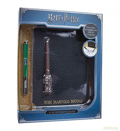 HARRY POTTER Tom Riddle's Diary Notebook and Invisible Wand Pen