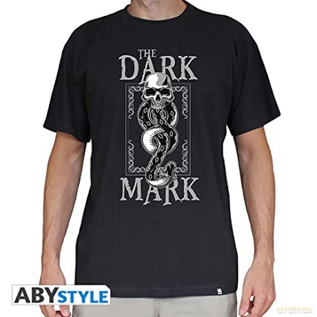 HARRY POTTER T-shirt The Dark Mark man SS black basic XXL