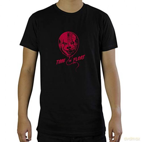 IT T-shirt Time to float man SS black basic XXL