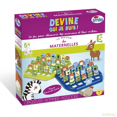 LA MAISON DES MATERNELLES Jeu Devine qui je suis
