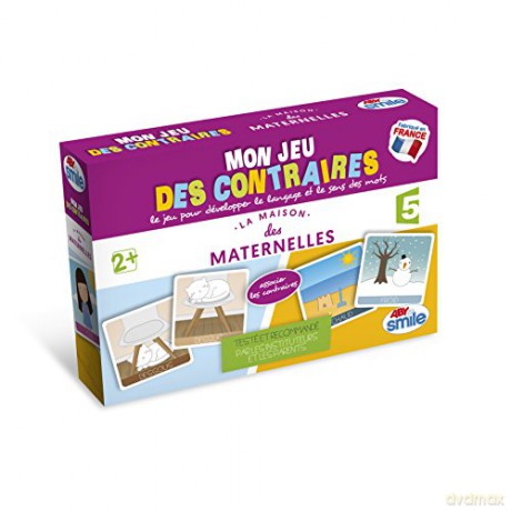 LA MAISON DES MATERNELLES Jeu Mon jeu des Contraires