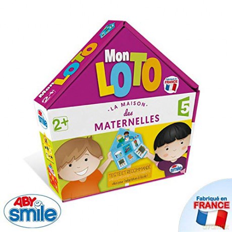 LA MAISON DES MATERNELLES Jeu Mon Loto
