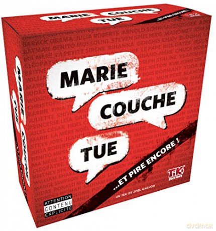 MARIE COUCHE TUE Jeu de Plateau