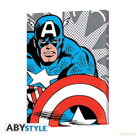 MARVEL Canvas Captain America pop art (300)