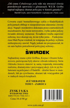 Świadek - W.E.B.Griffin [KSIĄŻKA]
