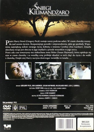 Śniegi Kilimandżaro (TIM) [DVD]