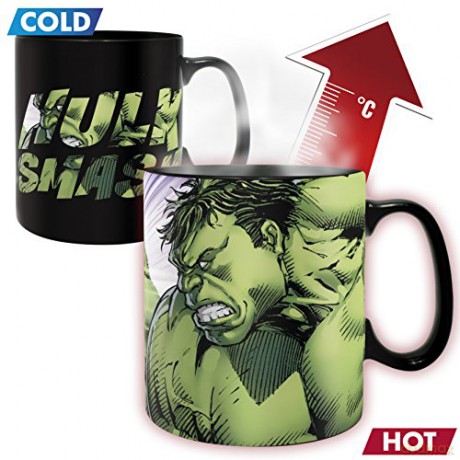 MARVEL Kubek zmieniający kolor 460 ml HULK SMASH with box