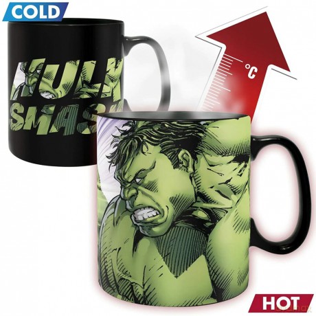 MARVEL Kubek zmieniający kolor 460 ml HULK SMASH with box