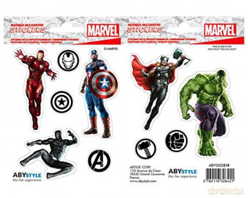 MARVEL -Naklejki 161 cm/ 2 sheets Avengers