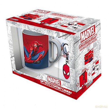 MARVEL Pck Kubek 320 ml + Brelok + Sticker Spider-man