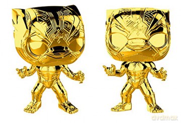 MARVEL POP MS 10 Black Panther (Chrome)