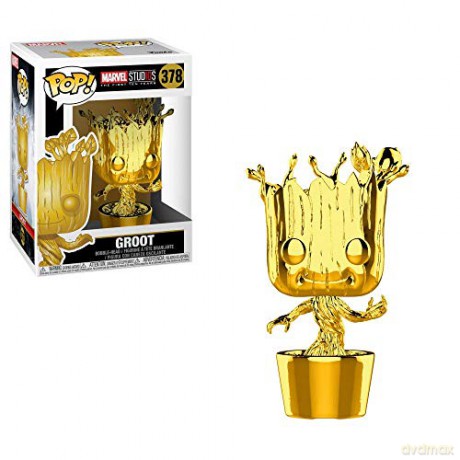 MARVEL POP MS 10 Groot (Chrome)