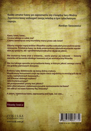 Tajemnice kawy - Sara Magdalena [KSIĄŻKA]